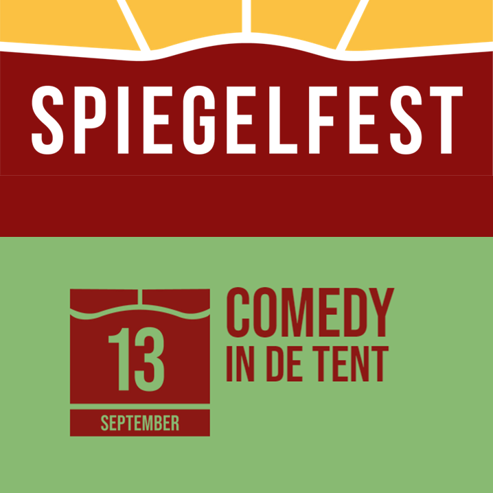 Ticket Spiegelfest Comedy in de tent 2023
